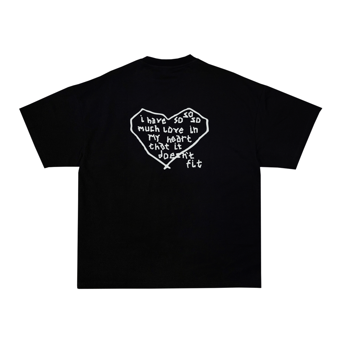  Black Tee SO MUCH LOVE