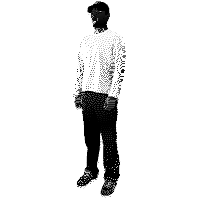 White LS Tee HEARTBURST