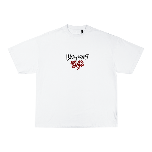 White Tee LUCKY LOVER