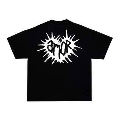 ‎ Black Tee HEARTBURST