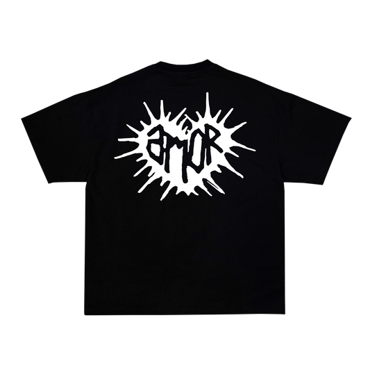 ‎ Black Tee HEARTBURST