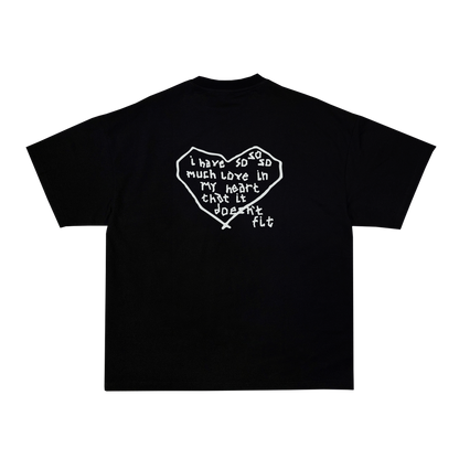 ‎ Black Tee SO MUCH LOVE
