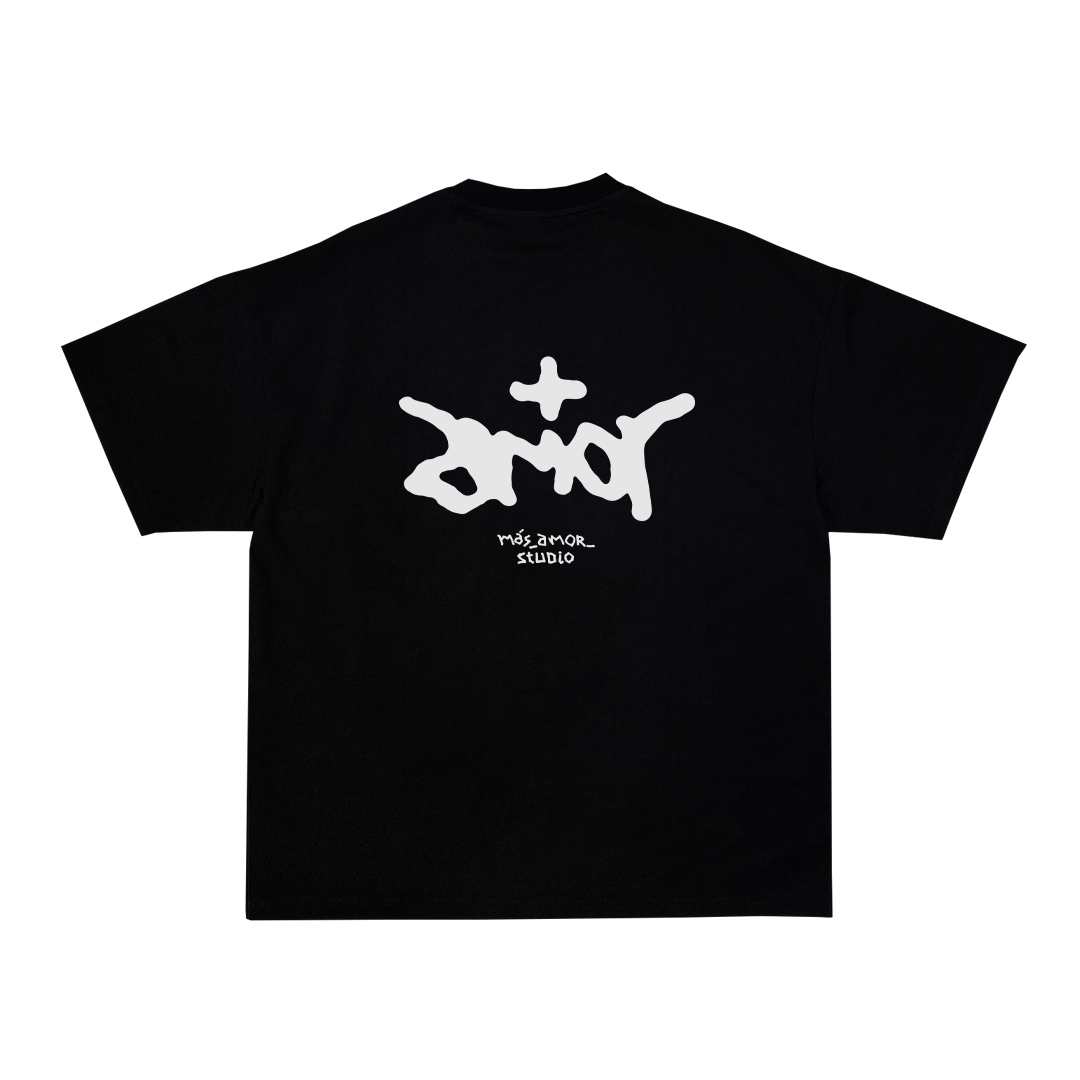 ‎ Black Tee +AMOR
