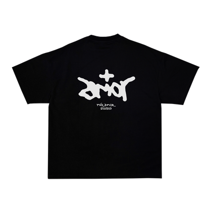 ‎ Black Tee +AMOR