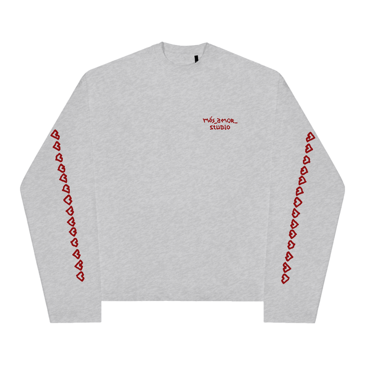 GRAY LS Tee LOVELINE