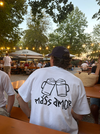 White Tee MÁSS Amor