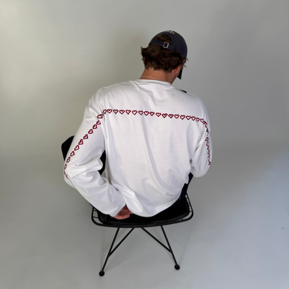 White LS Tee LOVELINE