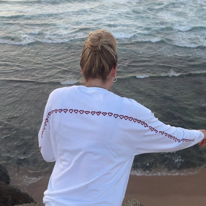 White LS Tee LOVELINE