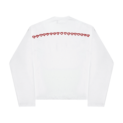 White LS Tee LOVELINE
