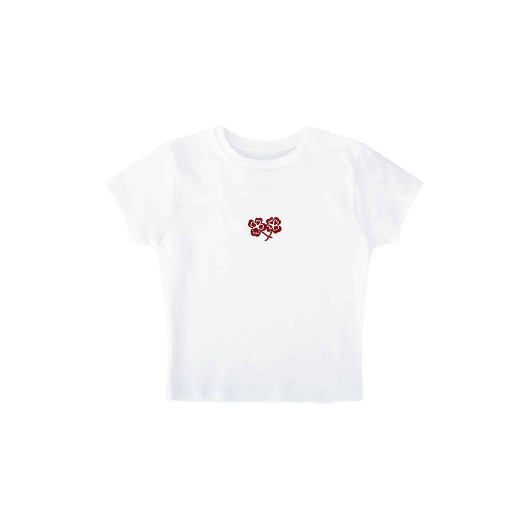 Baby Tee LUCKY LOVER CLOVER