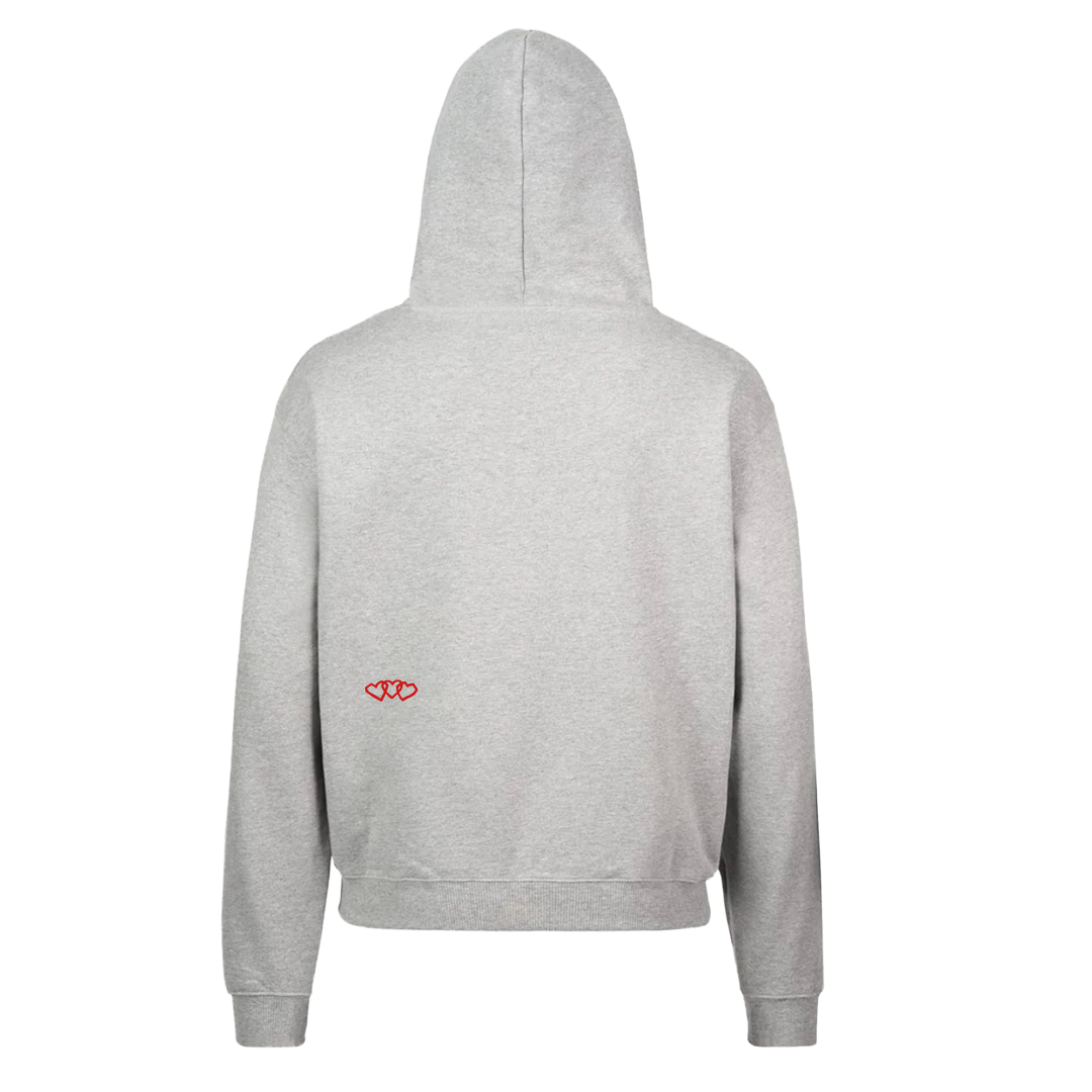 ‎ ‎‎Light Grey Boxy Hoodie