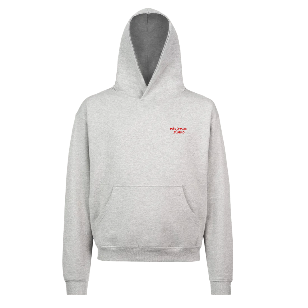 ‎ ‎‎Light Grey Boxy Hoodie