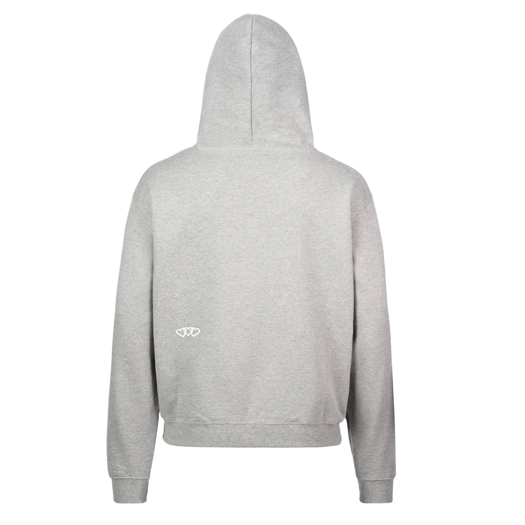 ‎ ‎‎Light Grey Boxy Hoodie