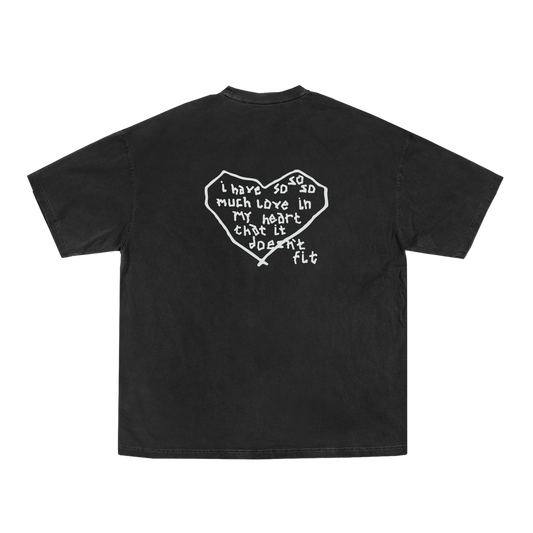 ‎ Vintage Black Tee SO MUCH LOVE