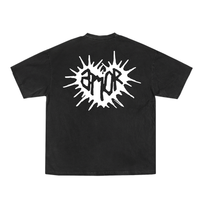 ‎ Vintage Black Tee HEARTBURST