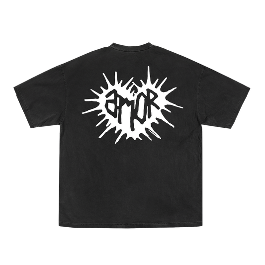 ‎ Vintage Black Tee HEARTBURST