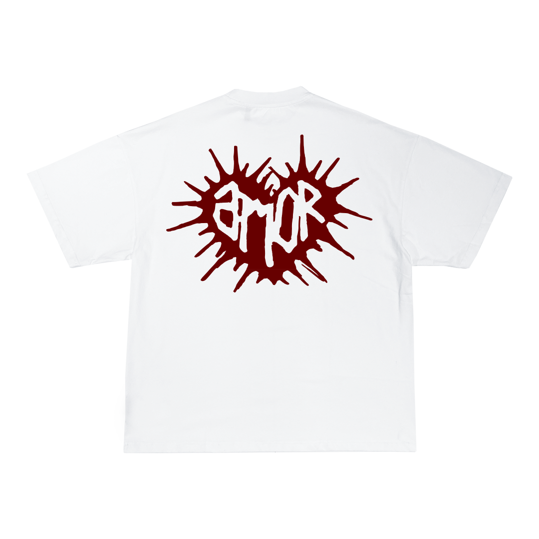 White Tee HEARTBURST