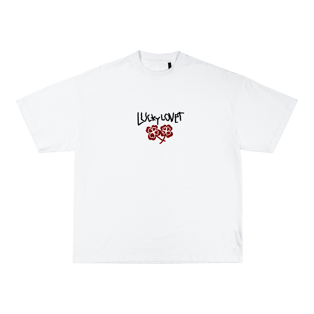 White Tee LUCKY LOVER
