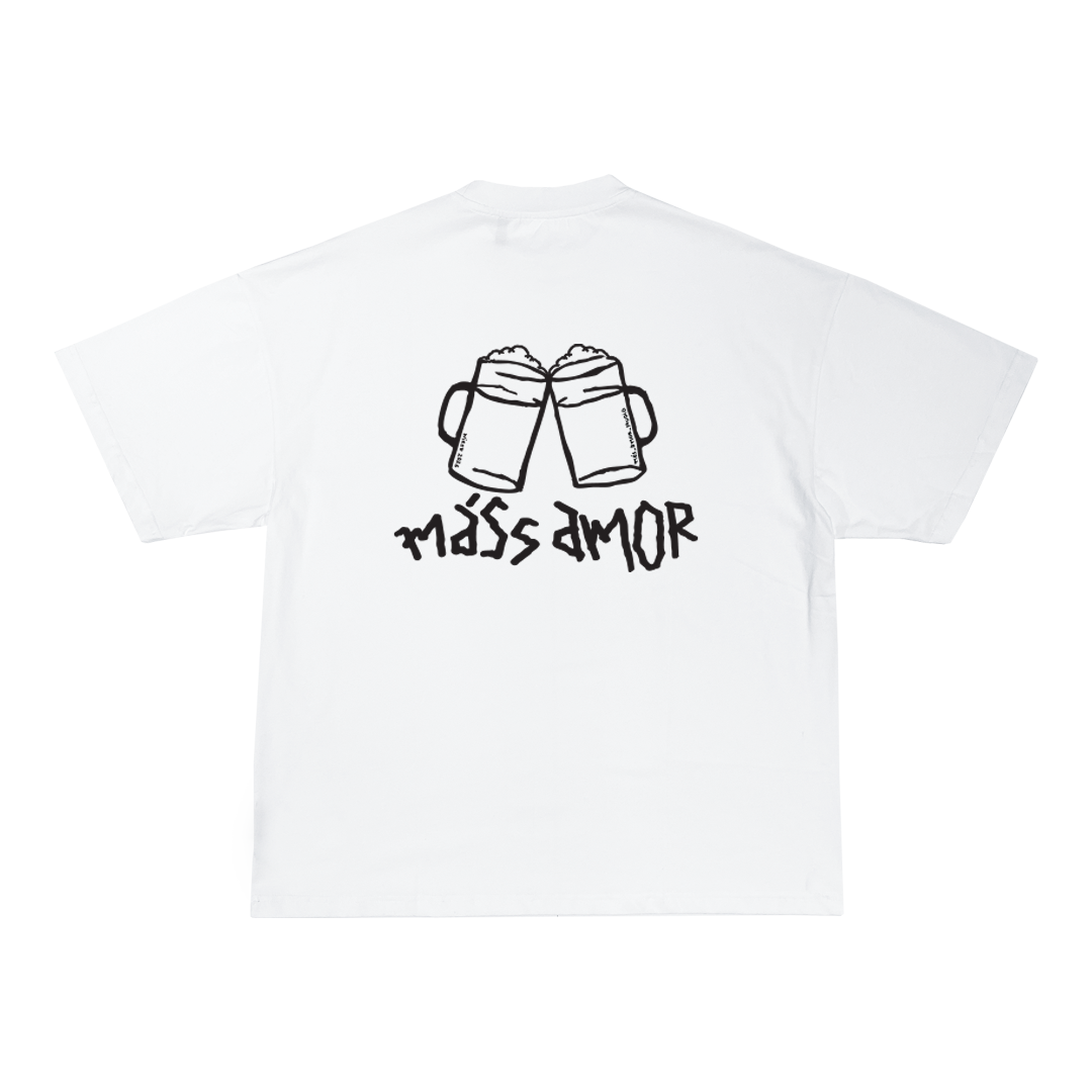 White Tee MÁSS Amor